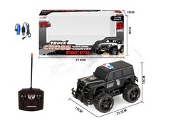 Машина на р/у "Полиция" (аккум., заряд от USB) 28*15*15 см в кор. 2783518