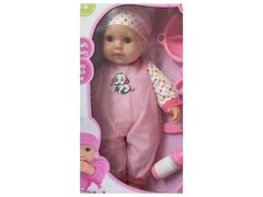Пупс мягконабивной 38 см (звук) с аксесс. 23*12*43 см в кор. Y22778038