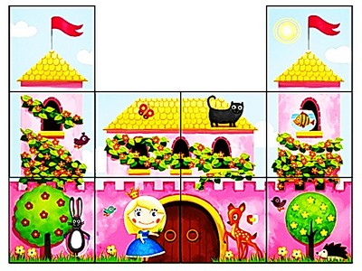 Кубики "Дворец принцессы"