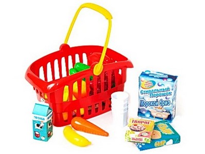 Набор Корзинка Супермаркет 28 предметов