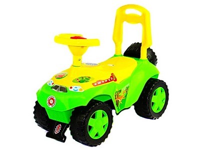 Купить оптом Машина-каталка Ориоша зеленый в Луганске