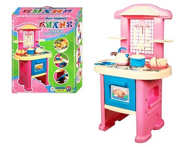 Кухня №4 Моя первая кухня с набором посуды