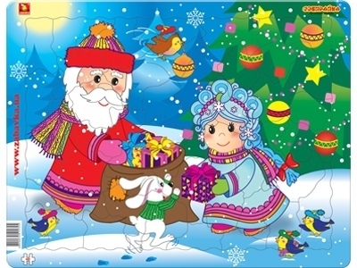 Собирайка большая "Дед Мороз и Снегурочка"