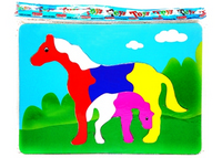 Пазлы изолон Лошадь