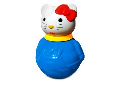 Неваляшка большая "Кошечка" в п/пакете