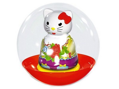 Погремушка Неваляшка "Кошечка" в п/пакете