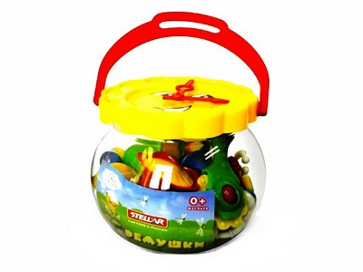 Подарочный набор погремушек в ПЭТ