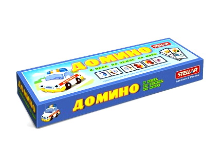 Домино № 17 "В небе,на земле,на море"