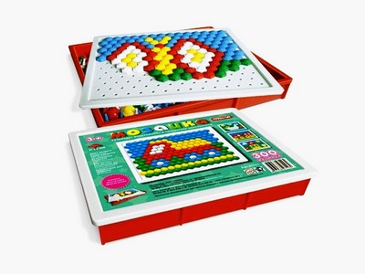 Мозаика (диаметр 13мм/300 деталей), прямоугольная коробка