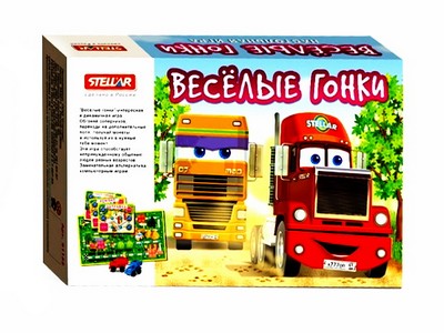 Настольная игра "Веселые гонки"