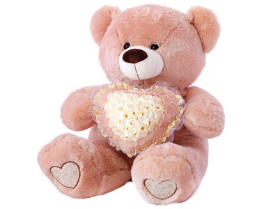 Медведь новые розы 1389/65