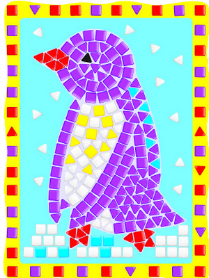 ART Мозаика "Пингвин"
