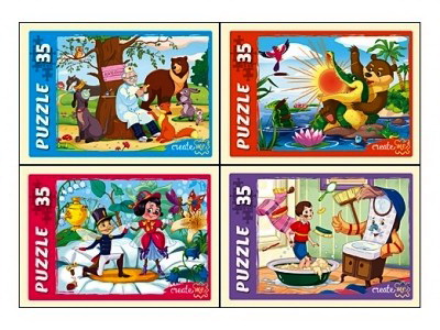 ПАЗЛЫ 35 элементов. САМЫЕ ЛУЧШИЕ СКАЗКИ кратно 32