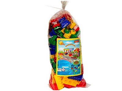 Конструктор "Строитель" 181 эл. в пакете