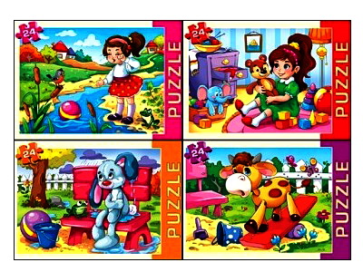 ПАЗЛЫ 24 элемента. ЛЮБИМЫЕ МОТИВЫ кратно 32