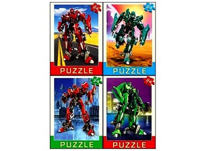 Купить оптом ПАЗЛЫ 24 элемента. АВТОТРАНСФОРМЕРЫ кратно 32 в Луганске