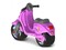 Мотоцикл Скутер розовый 0