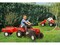 Трактор педальный DOLU Ranchero с прицепом и клаксоном красный 8146 1