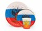 Набор стаканов «Россия! (герб). Триколор» 250 мл 6 шт 0