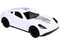 Машина Turbo "V" белая 18,5 см И-5845 1