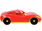 Машина Turbo "V" красная 18,5 см И-5850 0