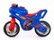 Каталка-мотоцикл "МХ" синяя 0