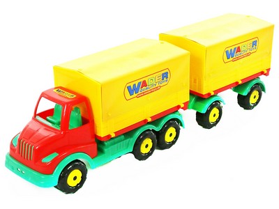 Автомобиль бортовой тентовый "Муромец" с прицепом