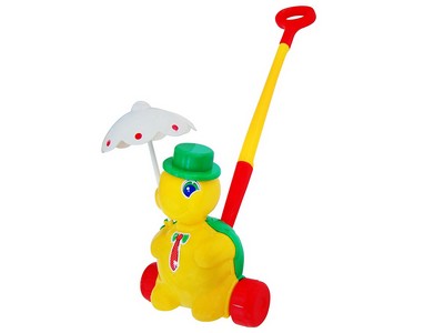 Каталка-черепашка "Тортила" с ручкой