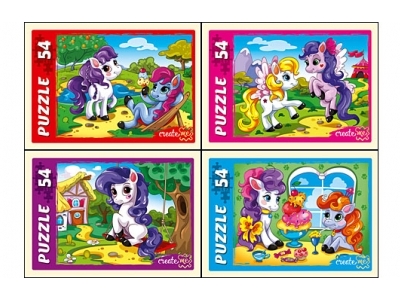 ПАЗЛЫ 54 элемента. ЛЮБИМЫЕ ПОНИ кратно 32