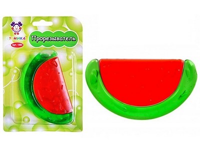 Прорезыватель "Арбуз" с водой 1084