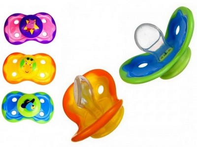 Пустышка "Фигурная" (0-3) соска силиконовая с прикусом 417БУС0-3