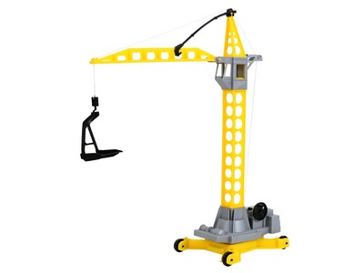 Башенный кран "Агат" на колёсиках малый в пакете