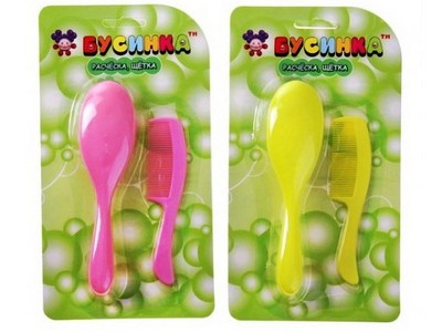 Набор расческа, щетка 1031