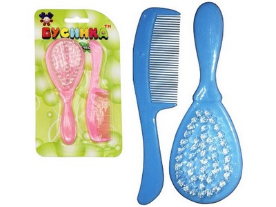 Набор расческа, щетка 1032