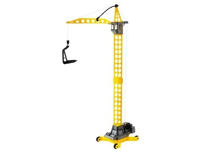 Башенный кран "Агат" на колёсиках большой в пакете