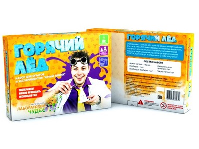 Купить оптом Набор для опытов и экспериментов "Горячий лед" в Луганске