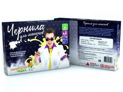 Купить оптом Набор для опытов и экспериментов "Чернила для шпионов" в Луганске