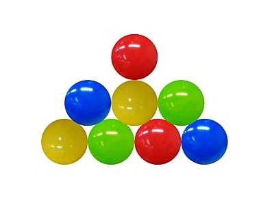 Шарики для сухого бассейна 8 шт Ø85 мм