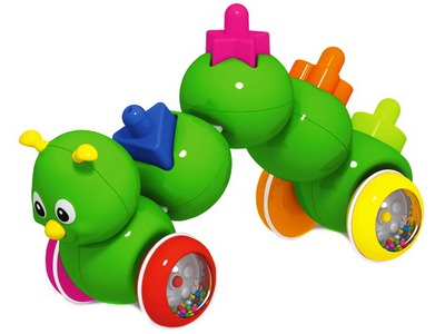 Каталка-сортер "Гусеничка"