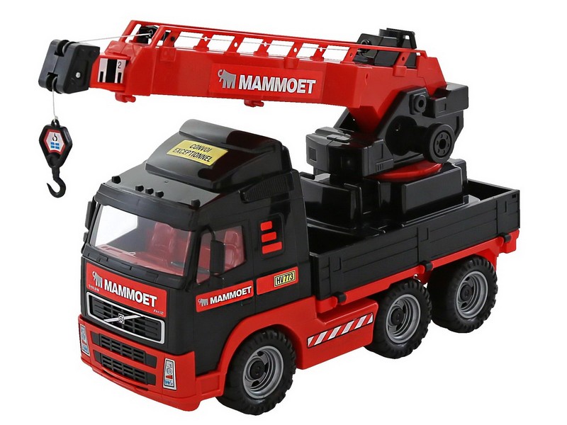 Автомобиль-кран "MAMMOET VOLVO" с поворотной платформой