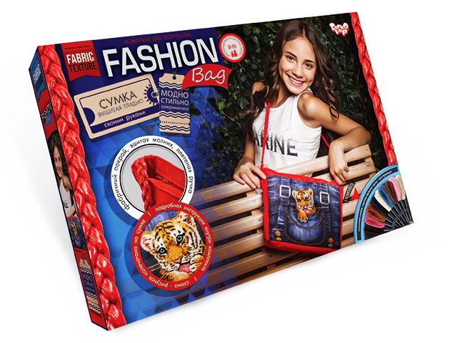 Комплект для творчества "Fashion Bag " вышивка гладью