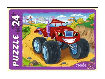 МАКСИ-ПАЗЛЫ 24 элемента. ВЕСЕЛЫЙ ДЖИП