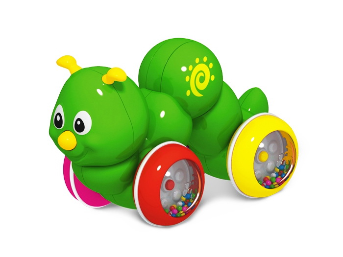 Игрушка-покатушка "Гусеница"