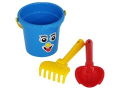 Набор №29: ведро малое, совок №2, грабельки №2