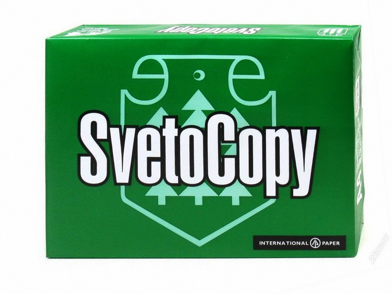 Бумага А4 "SVETO COPY" 500 л