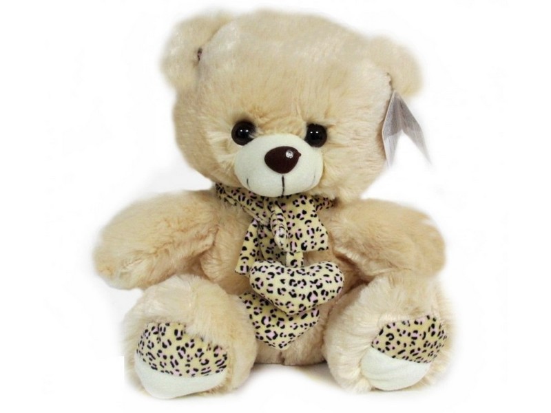 Медведь Шарф 2 сердца 1722/26