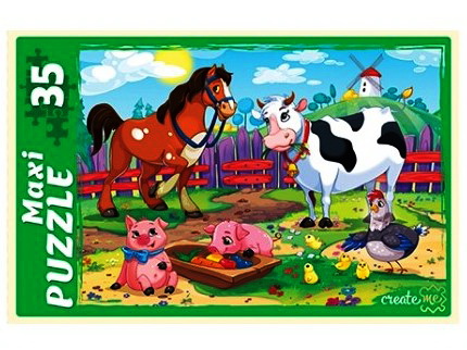 МАКСИ-ПАЗЛЫ 35 элементов. ЛЮБИМАЯ ФЕРМА