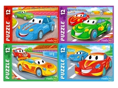 ПАЗЛЫ 12 элементов. ГОНОЧНЫЕ ТАЧКИ кратно 32