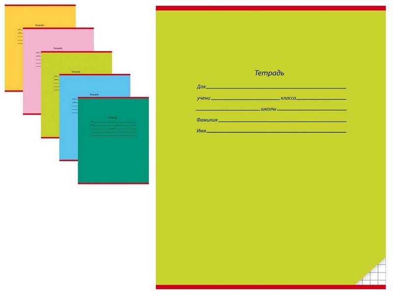 Тетрадь КЛЕТКА 12л "КЛАССИКА" (цвет. мелов. обл.)