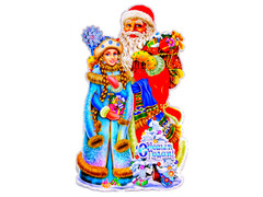 26715 [14-1743]НАКЛЕЙКА НОВЫЙ ГОД 60Х35Х0,1СМ 14-1743